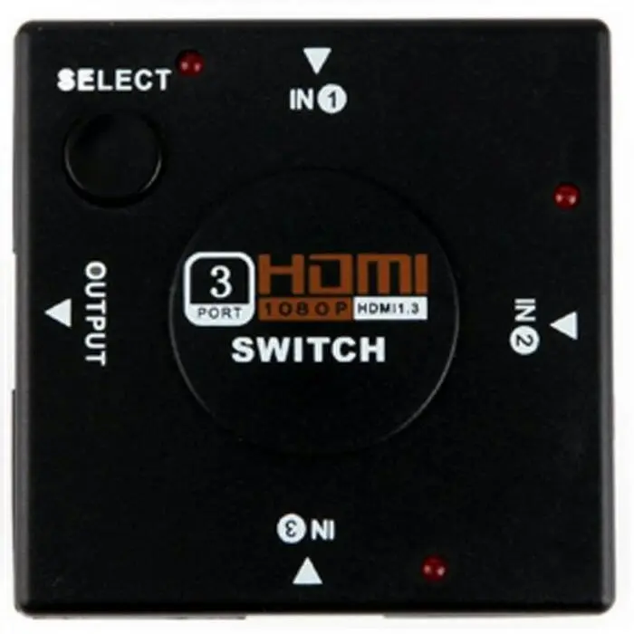 HDMI Switcher 3 Port Full HD 1080P