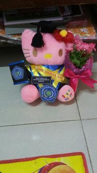 Gambar Boneka Wisuda Hello Kitty 25 cm Atribut Lengkap Kado Romantis dari Indo-Mall Kota Tangerang 2 Tokopedia