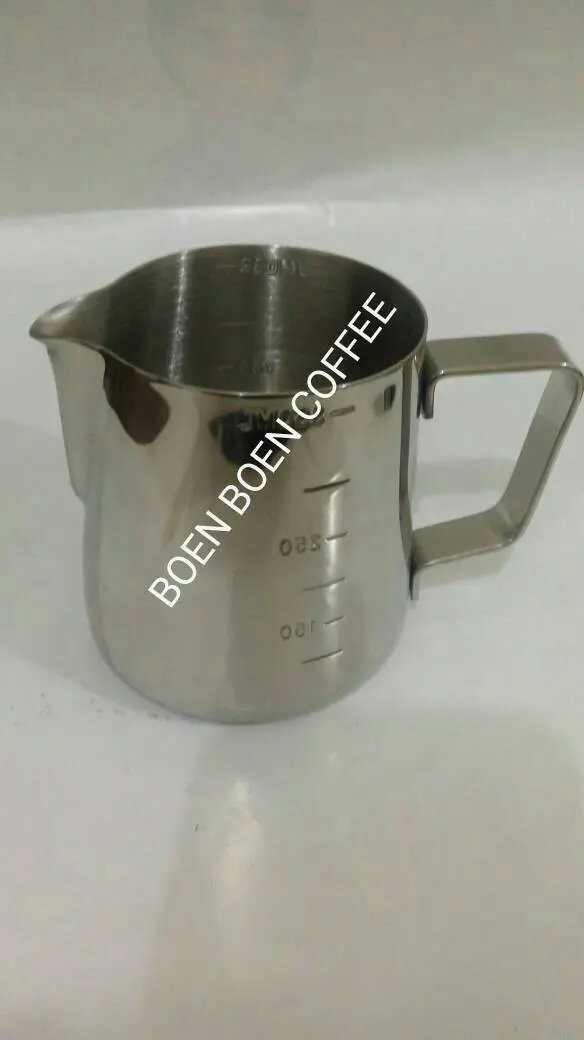 Milk Jug / Milk Pitcher dgn Garis Takar 600 ml Stainless Steel