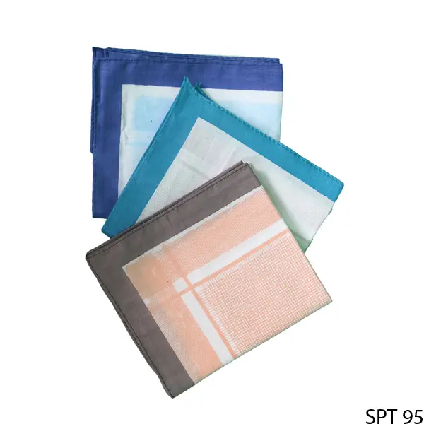 Sapu Tangan Pria Kasual Katun Multi Colour SPT 95