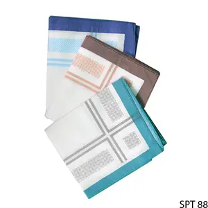 Sapu Tangan Cowok Katun Multi Colour SPT 88
