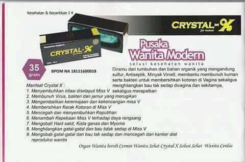Crystal X Ori Nasa Distributor Nasa Bekasi