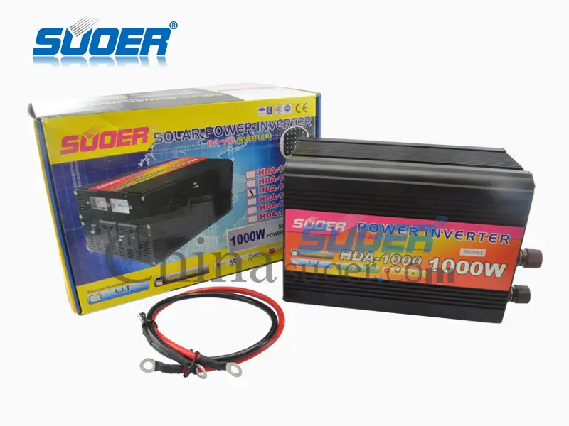 Suoer Power Inverter With Charger And UPS 1000W HDA-1000C 3
