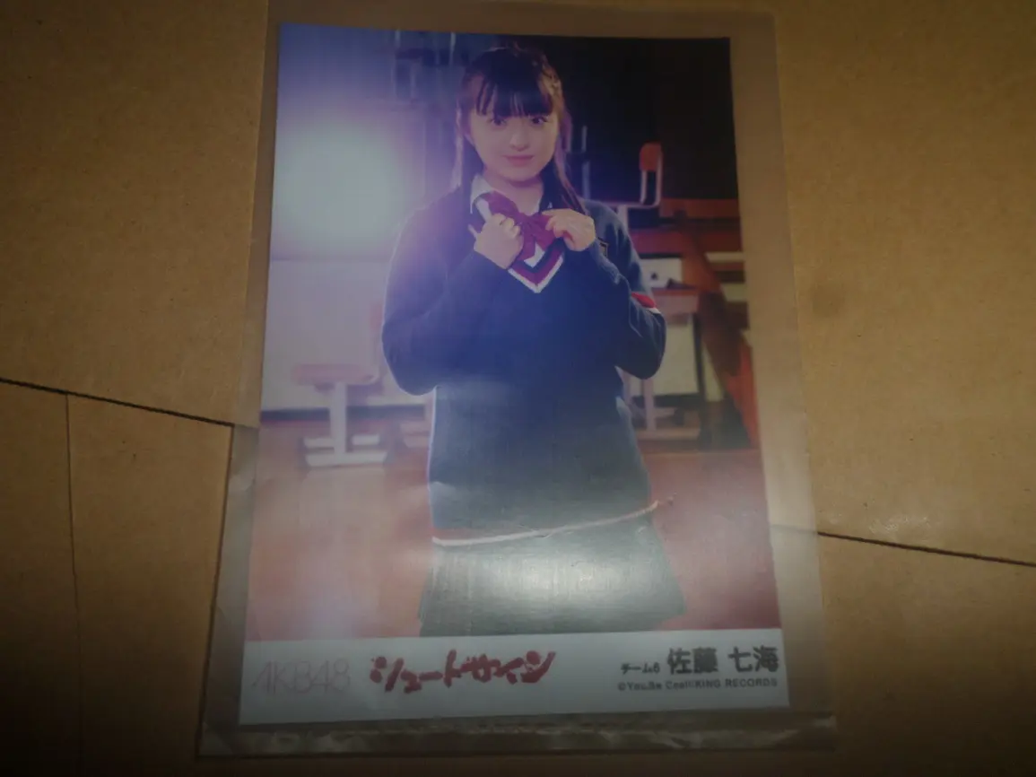 Photo Sato Nanami Team 8 AKB48 Shoot Sign