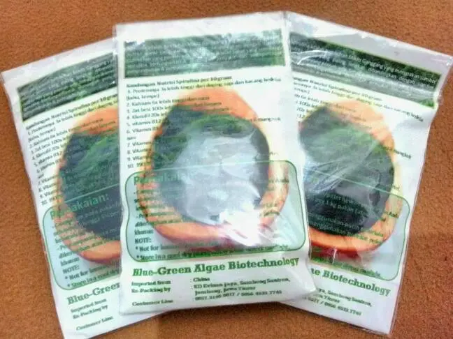Spirulina Murni, Feed Grade, Pakan Koi Louhan Cupang Burayak 1