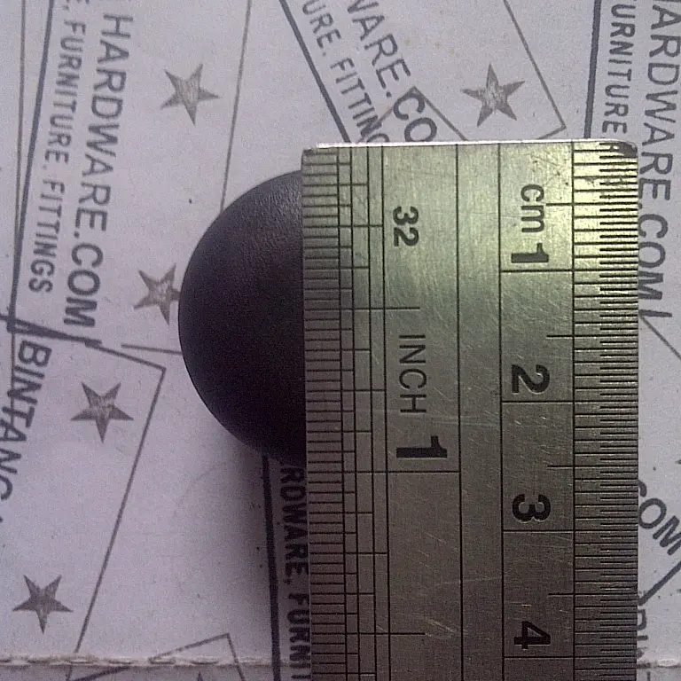 Alas Plastik Bulat Diameter 1" Inch Tutup Dop Pipa Alas Kaki Furniture