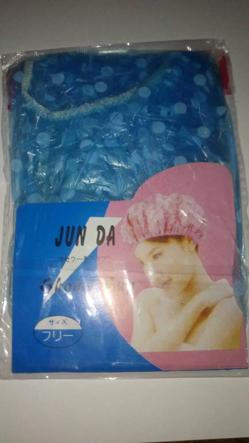 Shower Cap Jun Da, penutup kepala, masker kepala