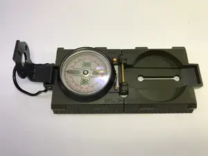 Kompas camping Plastic cased Led lighting with dual map scales