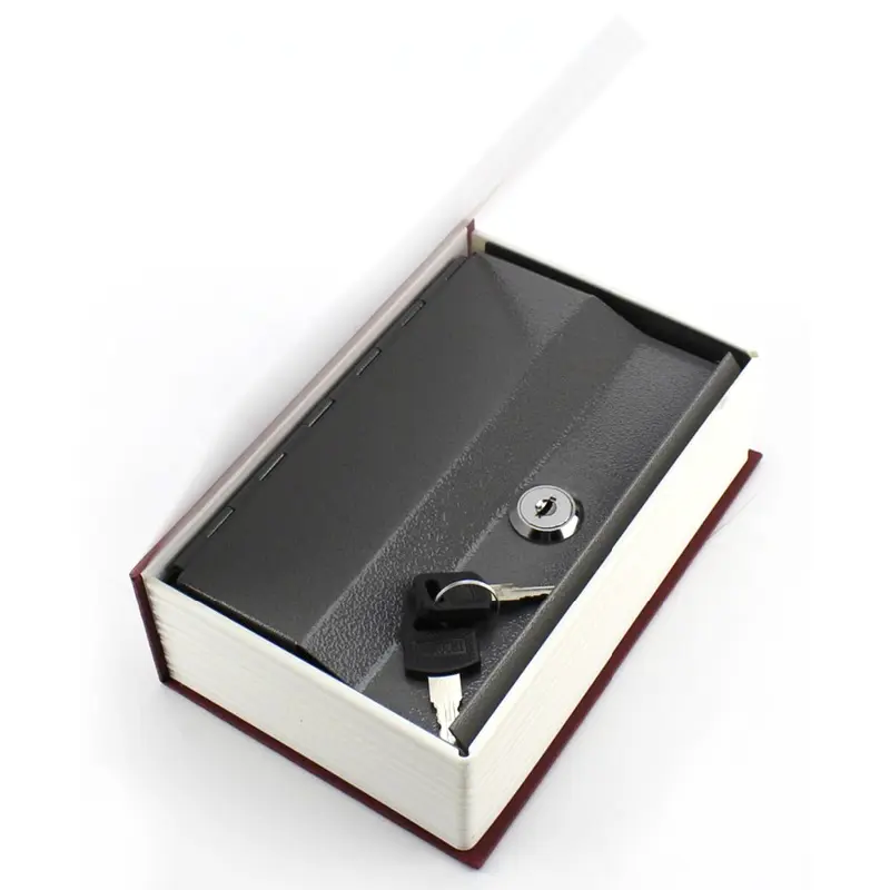 Security Dictionary Cash Metal Jewelry Key Lock Book Storage S Size 3