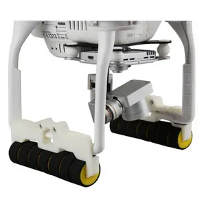Landing Gear Skid EVA Foam Protector Set Black 2pcs DJI Phantom 3 4