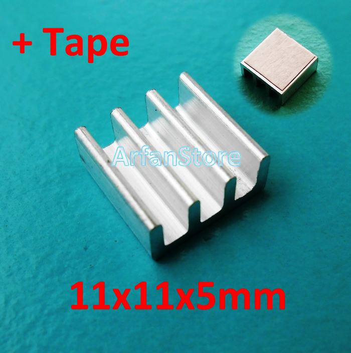 Gambar 10pcs Heat Sink Aluminium Radiator Cooling Pendingin 11 x 11 x 5 Heatsink dari ArfanStoreShop Kota Tangerang Tokopedia