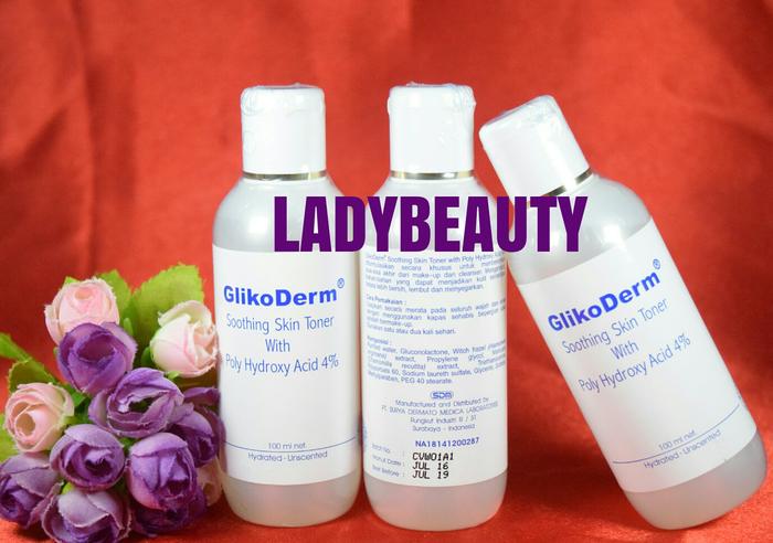 Gambar soothing skin toner glicoderm pha 4% / toner normal allskin / dari ladybeauty Kab. Gresik Tokopedia