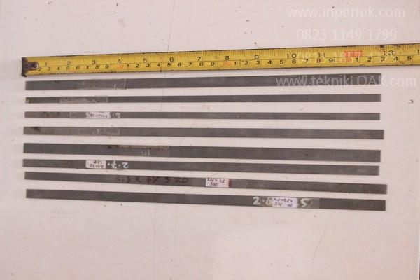 Carbide Kotak 2*7*165 Tungsten Strip Material Carbide Kotak 2x7x165 — foto asli 4