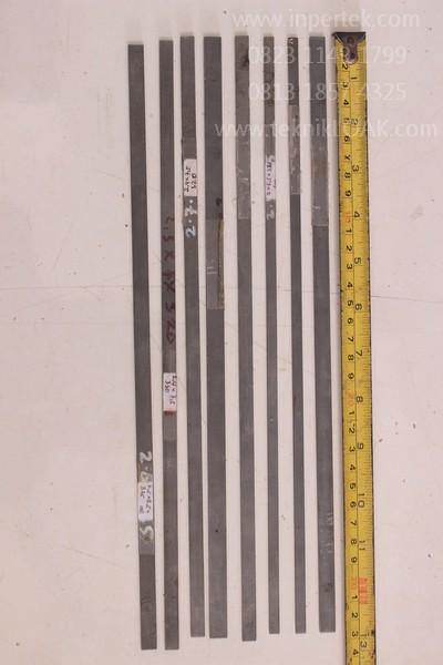 Carbide Kotak 2*7*165 Tungsten Strip Material Carbide Kotak 2x7x165 — foto asli 3