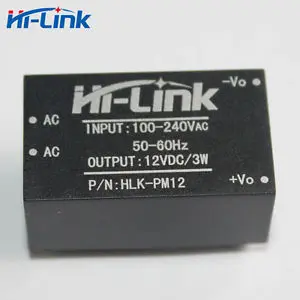 Power Supply Module HLK-PM12 100V~240V Converter 220V AC to 12V DC 3
