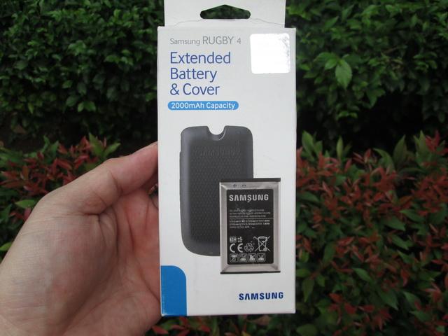 Gambar Baterai Hape Samsung Rugby 4 Extended Battery Plus Cover 2000mAh dari CNC phoneshop Kota Administrasi Jakarta Pusat Tokopedia