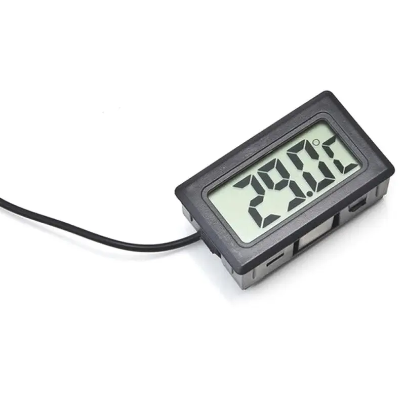 Digital Thermometer with Probe for Aquarium Length 1m (hitam)... 1
