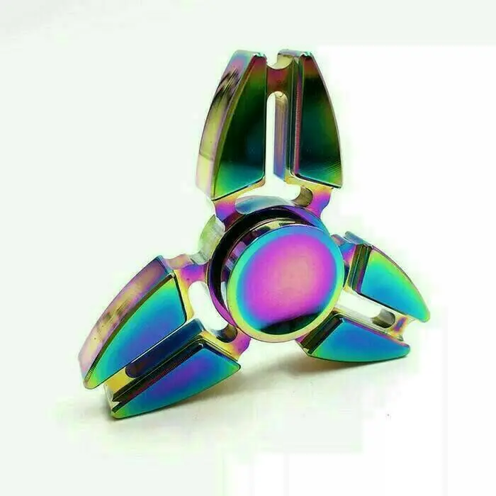 FIDGET SPINNER RAINBOW METALLIC 3 SISI