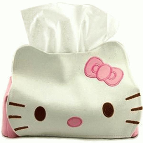 Gambar Tempat / Kotak / Sarung Tisiu / Tissue / Tisue Karakter Lucu Hello Kitty Kulit dari Fantasy Land Kota Surabaya Tokopedia