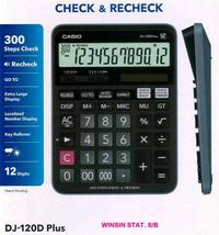 Gambar KALKULATOR CHECK & CORRECT CASIO DJ-120D dari gudang.kantor Kota Administrasi Jakarta Utara 4 Tokopedia