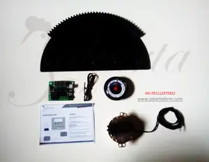 Thermostat gear ayun motor dan hygrometer mesin tetas