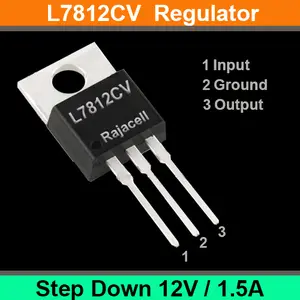 LM7812 L7812CV 7812 Original 1.5A Positive Voltage Regulator 12V TO220