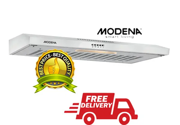 Exhaust Cooker Hood Modena PX 6011 V - Silver Harga Pabrik
