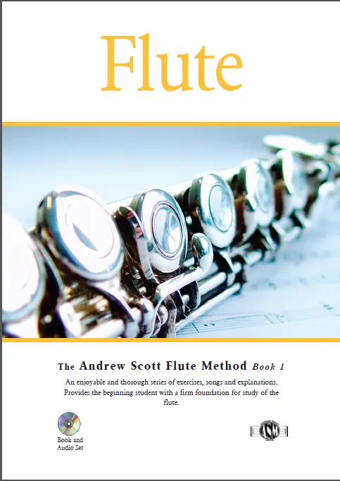 BUKU FLUTE - FLUTE METHOD - BOOK 1 - INCLUDE CD