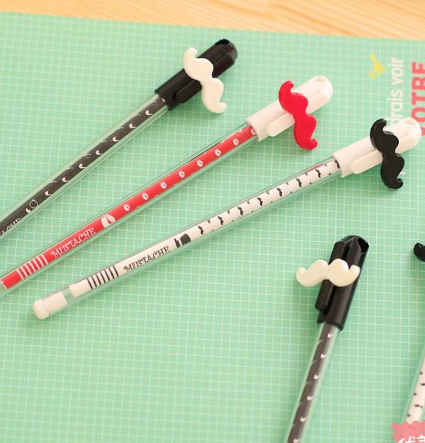 Gambar Pulpen Motif Kumis Perancis dari Dunia Jasmine Kota Surabaya Tokopedia