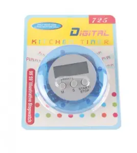 Digital Kitchen Timer Clock Dapur Masak Chef Waktu Panggang Oven Steam