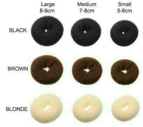 bun hair donut size M / sanggul / cepolan 1
