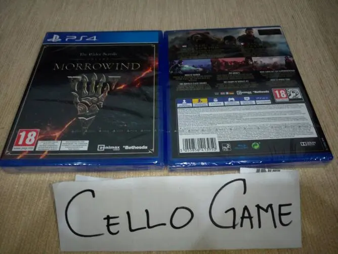 KASET PS4 THE ELDER SCROLLS ONLINE MORROWIND 0