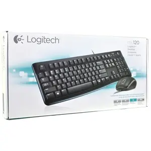 Logitech Keyboard Mouse MK120 USB - ORIGINAL