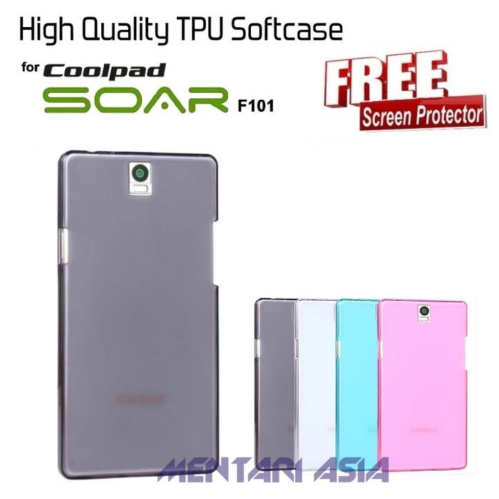 Gambar Softcase for Coolpad SOAR F101 : High Quality TPU ( + FREE SP) dari MENTARI ASIA Kota Administrasi Jakarta Pusat Tokopedia