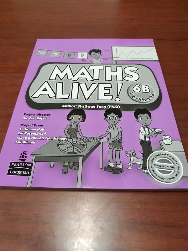 Math Alive Maths Alive! 6b Workbook - Shop | Tokopedia