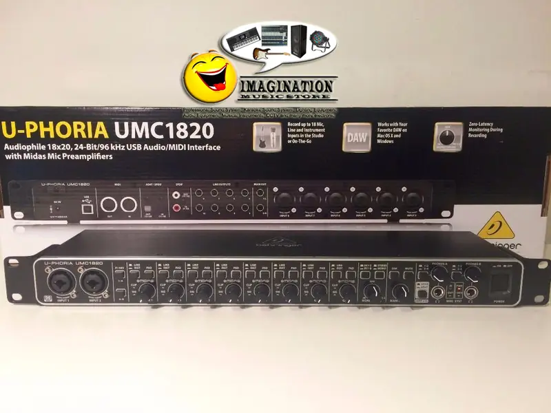 Soundcard Behringer U-PHORIA UMC1820 / UMC 1820 0