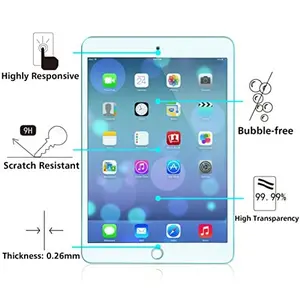 iPad New 2017 9.7 iPad air 3 Tempered Glass Anti Gores Kaca Antigores