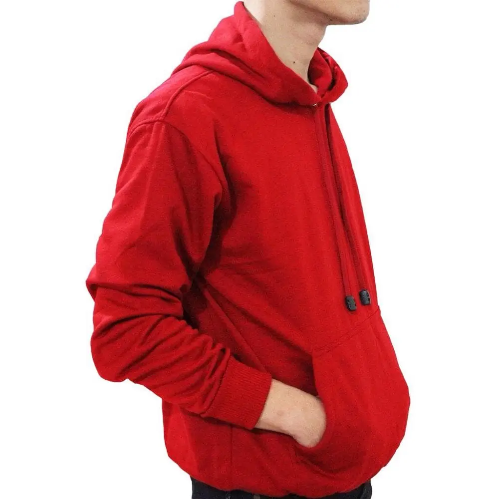 (PROMO) Hoodie Jumper Sweater Polos Merah - RED