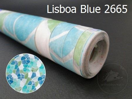Gambar Glass Sticker Lisboa Blue dari Sakuralie Sticker Shop Kota Surakarta Tokopedia