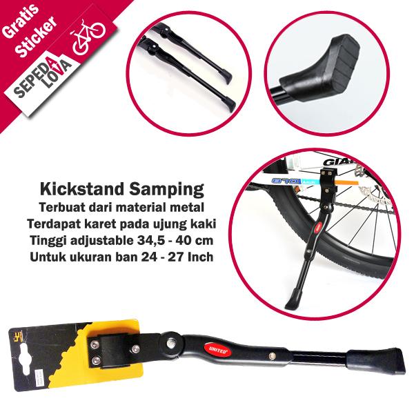 Gambar Kickstand atau Standar Sepeda United KXY-1317 dari Sepedalova Kota Serang Tokopedia