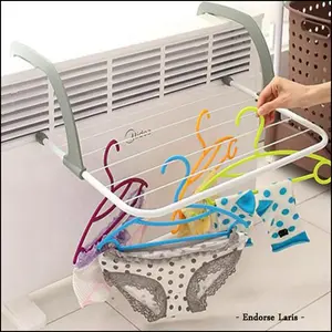 Rak Jemuran Lipat Indoor Outdoor Balkon (ZB17)