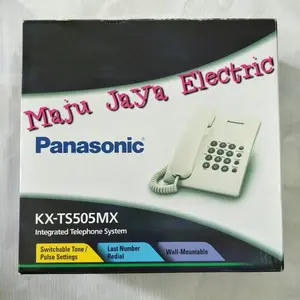 Pesawat Telepon Panasonic KX-TS 505 MX Telefon TS505 Telephone 505MX