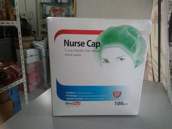 Gambar Nurse Cap - Penutup Kepala Medis Non Woven dari Alkes Marinno Kota Semarang Tokopedia