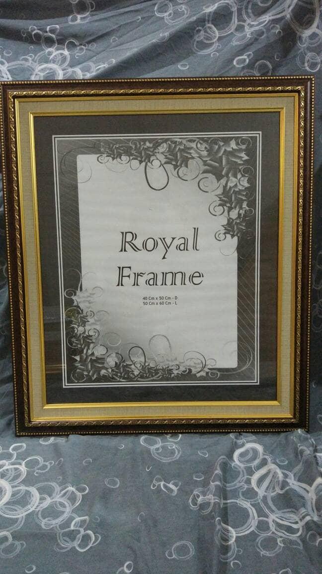 Gambar FRAME FOTO / FIGURA / BINGKAI / 16R 40X50 LINEN dari KnRAcc Kota Bandung Tokopedia