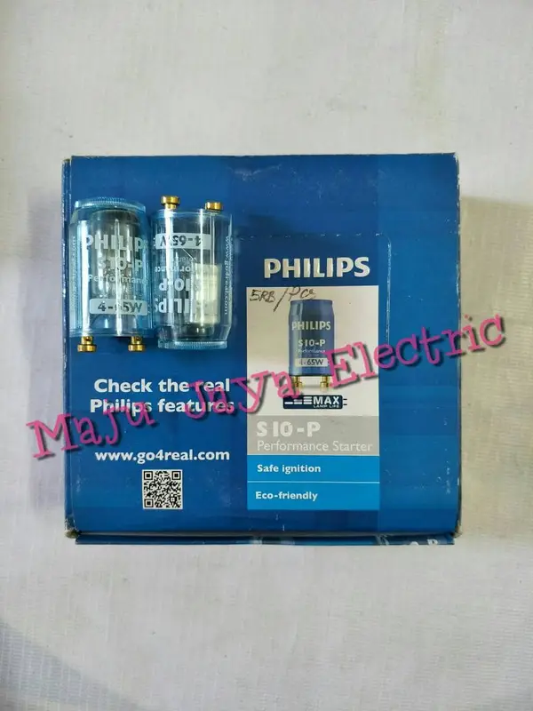 Starter Lampu Philips TL/ Neon S10-P Stater Neon 4-65 w Watt S10P S 10 0