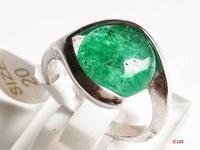 Gambar VeE Cincin Wanita Giok Hijau C106 dari Vee Jewelry Store Kota Bekasi 2 Tokopedia