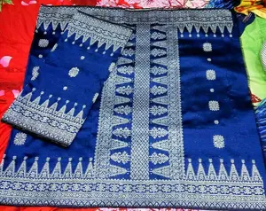 Songket cantik manis rebung silver