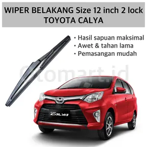 WIPER BELAKANG TOYOTA CALYA - MODEL ORSI 12 INCH