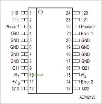 Driver IC TLE 4729 G chip TLE4729G 1