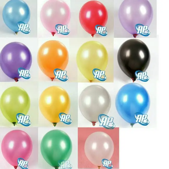 Balon metalik 12 inc / balon latex metalic/ balon metalic/ balon karet